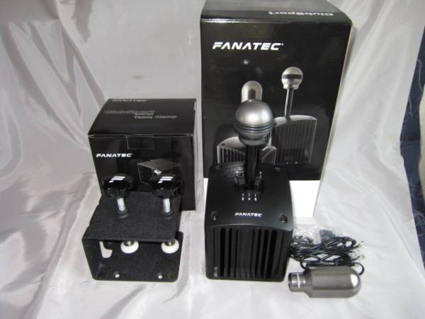 【動作確認のみ】FanatecClubSport Shifter SQ+Table Clamp_3