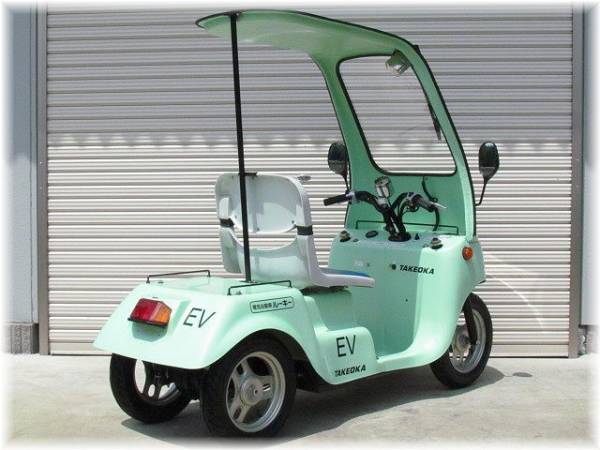 希少 タケオカ ルーキー 電気自動車 EV ミニカー 原付 カー(部品取り車