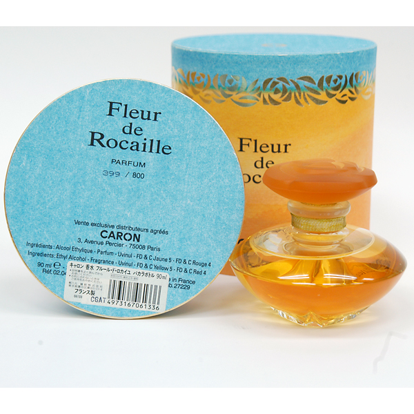 CARON キャロン フルール・ド・ロカイユ バカラボトル 90ml