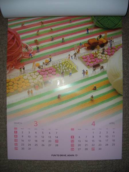 トヨタtoyota 15年カレンダー 田中達也 トヨタ 売買されたオークション情報 Yahooの商品情報をアーカイブ公開 オークファン Aucfan Com