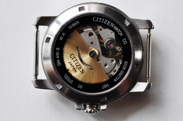 シチズンCITIZEN◇自動巻き 両面スケルトン ジャンク8228-S82728