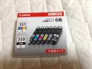 ■Ｃａｎｏｎ純正大容量タイプ６色マルチパック　BCI-351+350 *U
