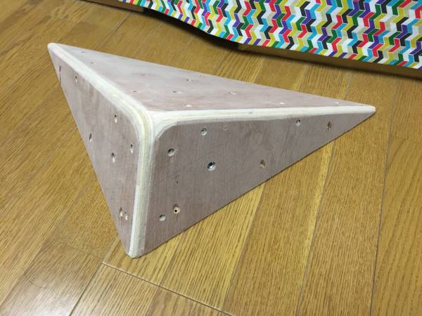 フリークライミング、ボルダリング用ホールド　木製ハリボテ1-3