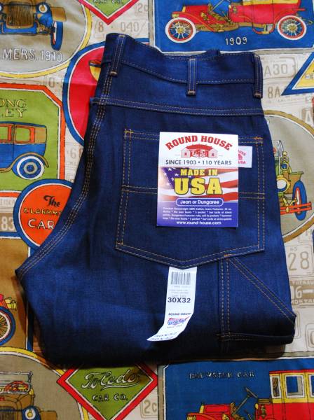 ROUND HOUSE 5ポケット デニム ペインターパンツw30
