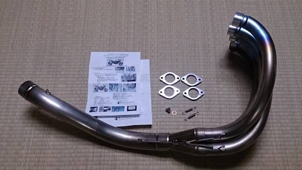 ZRX 1100 1200 DAEG K-FACTORY CLRチタンフルエキゾーストパイプ