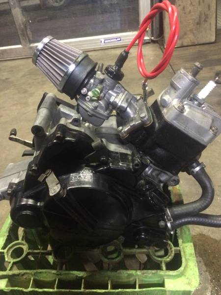 NSR50 エンジン ボアアップ キックレス 混合仕様(エンジン本体 NSR50 エンジン ボアアップ キックレス 混合仕様(エンジン本体