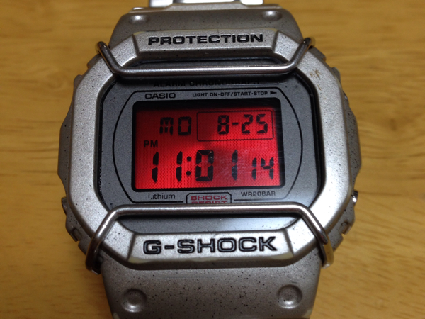 ジャンク扱い DW-5700 ベルベゼ交換 稼働品 20周年 5000D-8JF_2