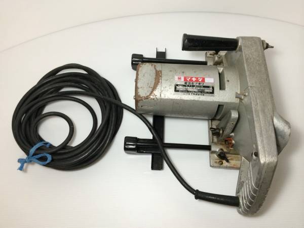 マキタ 木工用 電気ミゾキリ 3501N 付属品多数 動作品 箱付き