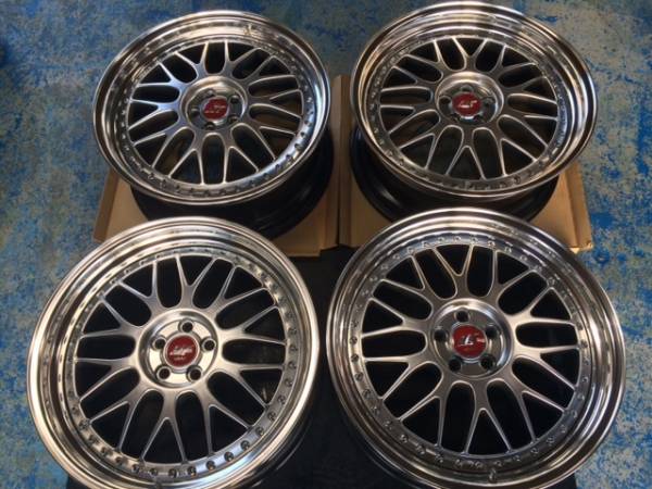 WORKジスタンスW10Mクリスタルシルバー 19インチ中古(5穴