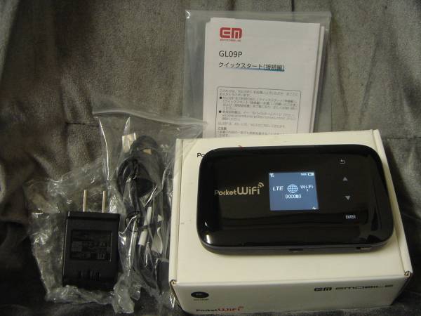 ★☆Pocket wifi GL09P SIMフリー 格安SIM OCN可 (203Z) ☆★