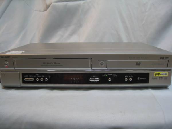 VHSの思い出をDVDに 「sharp DV-GH750」 中古・ジャンク・動作品(VHS 