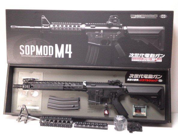☆マルイ 次世代 SOPMOD M4 カスタム NOVESKE NSR-13.5 未使用品(電動