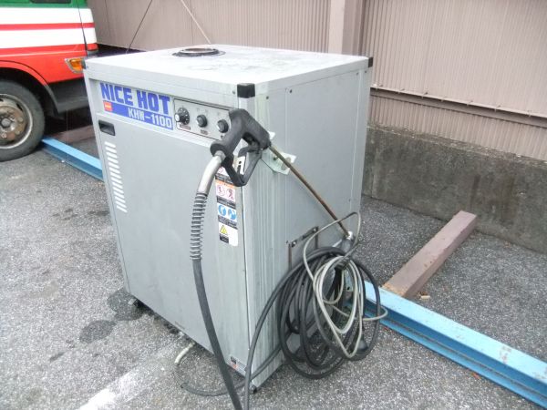 BANZAI バンザイ 高圧温水洗浄機 洗車機 ナイスホット KHW-1100(高圧