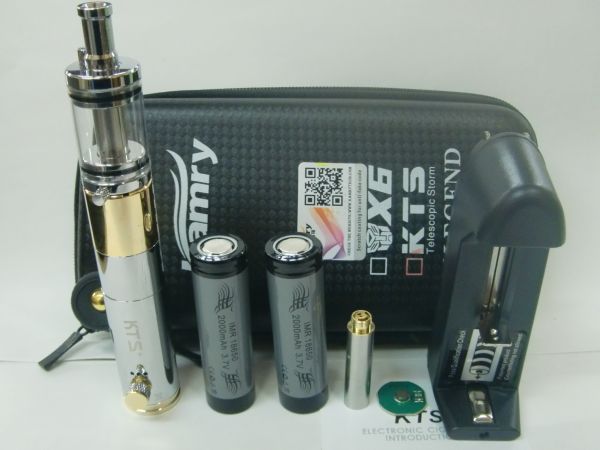 即納！KTS+ X8アトマ スターターキット 電子タバコ VAPE MOD 金