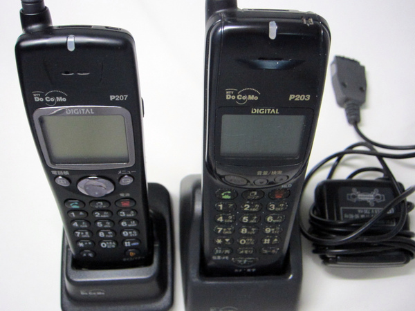 DoCoMo P203 P207 中古 1997/1998年製造 ジャンク(NTTドコモ)｜売買