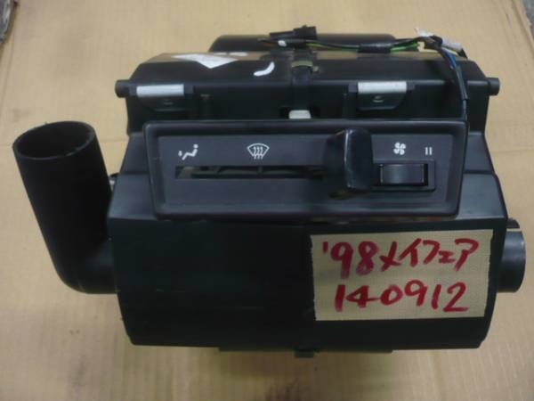 ローバーミニ１２Ａ　ヒーターユニット中古　ブロアー