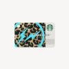 残1000円fragmentレオパード柄スターバックスカード小STARBUCKS