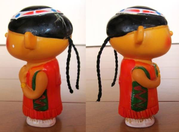 シスコ・古い★ソフビ シスコーン坊や 当時もの シスコーン 人形