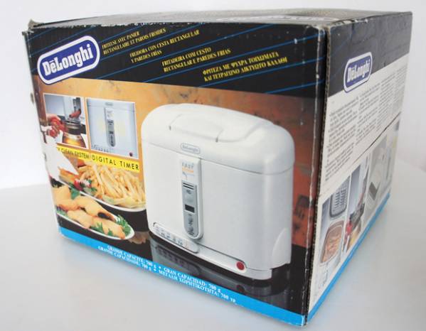 コンパクト電気フライヤー(伊)デロンギ社製(DeLonghi) F270-E9