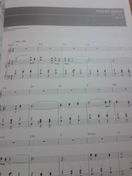 ビリージョエル　ピアノ弾き語り用楽譜　PIANO MAN ～_3