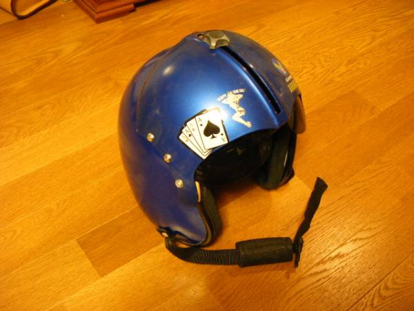フライトヘルメットHGU-55Pレプリカ改造品中古 自作！(ヘルメット