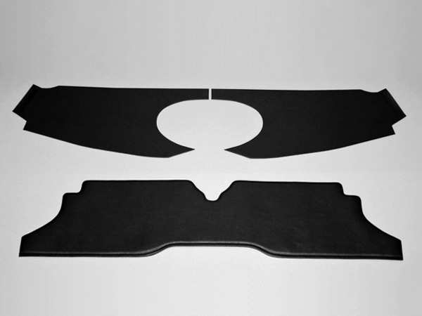 ■ミニ用 センターメーターパネル&ロアライナー 黒 未使用／穴無