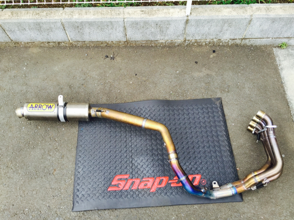 ☆CBR600RR PC40 07 08 ARROW フルエキゾースト マフラー☆(マフラー