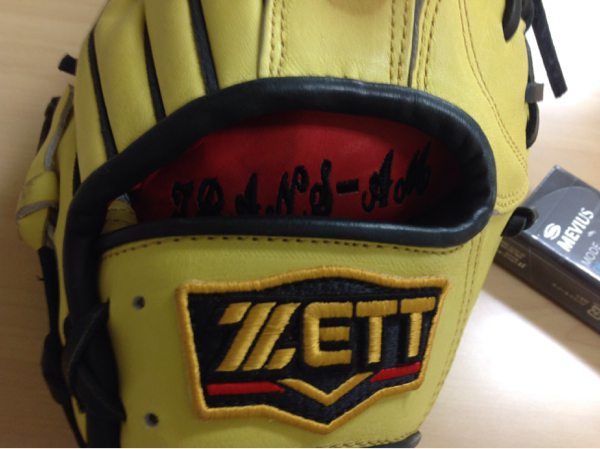 ZETT プロステイタスグローブ 二塁手用右 オーダー品軟式用_3