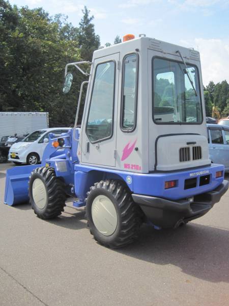 三菱 ホイールローダー WS210A 極上車!! 除雪車 タイヤショベル(建設 