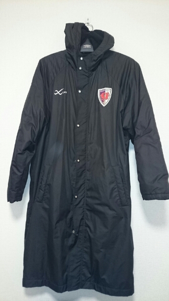 京都サンガ ベンチコート 支給品 京都サンガFC 選手着用ベンチコート 大黒 日本代表(Jリーグ)｜売買され