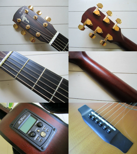 極美品 PU搭載 定価205,200円【K.YAIRI RF-90AP RB】AP-1長渕剛