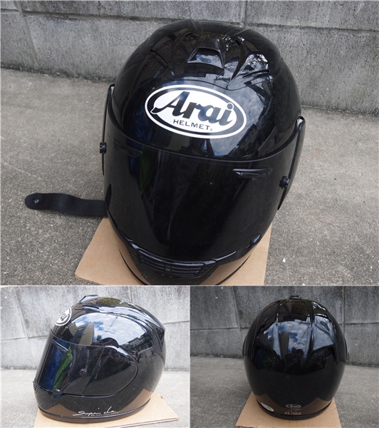 ◇Arai アライ RX-7RR2 Mサイズ ヘルメット 黒ブラック(Mサイズ)｜売買
