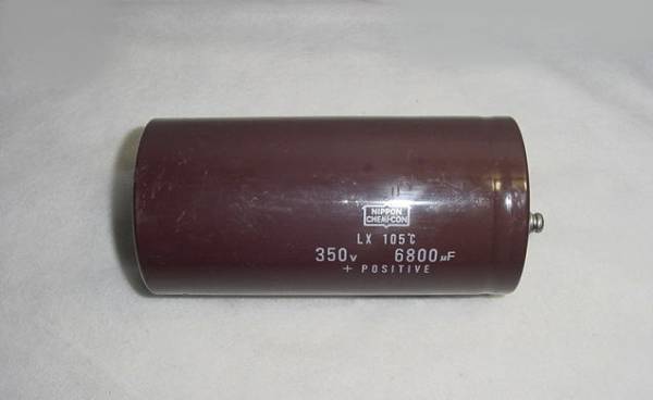 NIPPON CHEMICON 350V 6800μF コンデンサー NIPPON CHEMICON 350V 6800μF コンデンサー