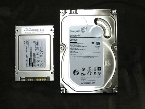 ★☆新品同様　CFD CSSD-S6T128NHG5Q+HDD☆★_3