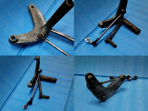 GS400 RAASK バックステップ 当時物 CBX400F XJ400 Z400FX GS400 当時