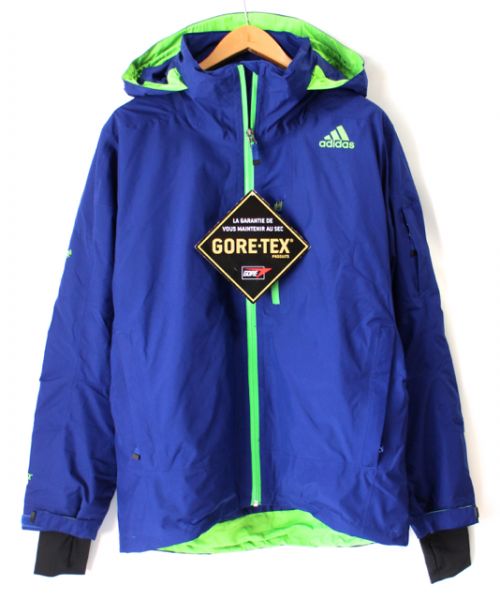 adidasアディダス(M)高機能SnowALP青GORE-TEXジャケット新品/F2