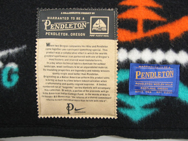 ☆ナイキ × ペンドルトン ☆PENDLETON 希少ブランケット☆レア