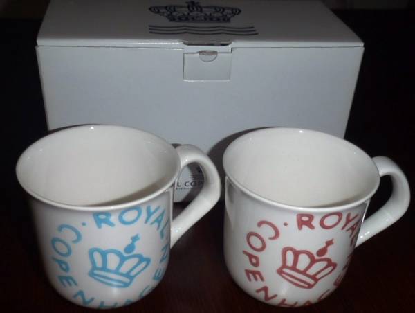 ロイヤルコペンハーゲン マグカップ2客セットROYAL COPENHAGEN