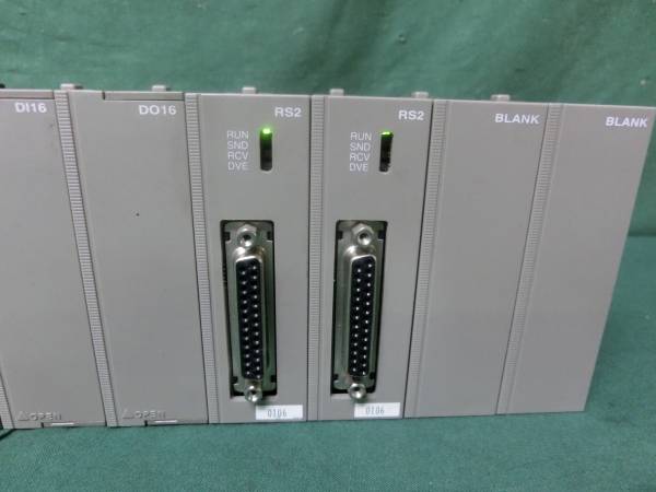 価格交渉歓迎！ 製造中止品 富士電機 MICREX-F55 2台セットです！ ○富士電機 MICREX-F F55 CPUユニット他 シーケンサ PLC FUJI○(電材