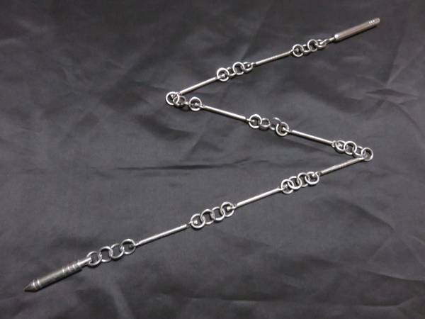 九節鞭 多節鞭 鉄鞭 チェーンウィップ 中国武術 カンフー 古武器(武具)｜売買されたオークション情報、yahooの商品情報をアーカイブ公開 ...