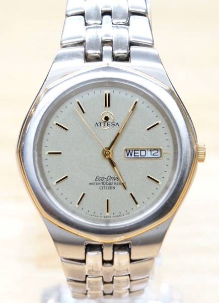 美品 CITIZEN ATTESA アテッサ エコドライブ チタン B800-H16757