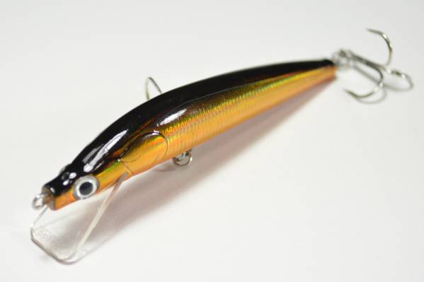 ムラセミノー アクアバッハ MURASE MINNOW 8cm クロキンハラオレ