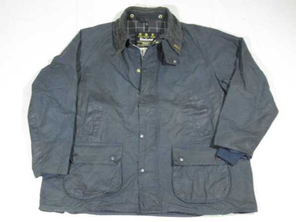 Barbour　バブアー　BEDALE　ビデイル　ネイビー　48　バッチ
