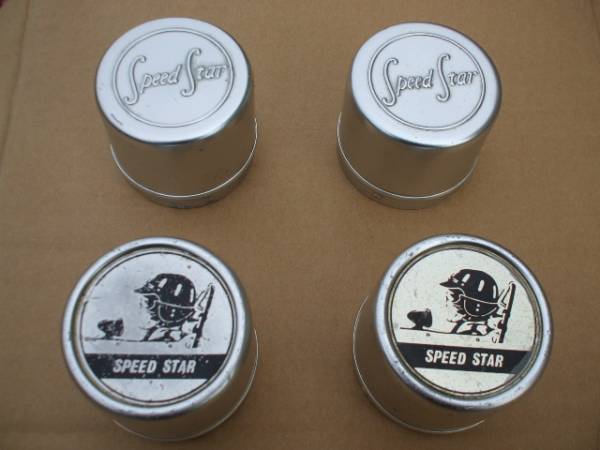 ＳＳＲ　スピードスター用センターキャップ　貴重　珍品　絶版車