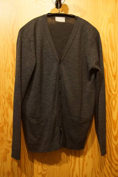 MARGARET HOWELL × JOHN SMEDLEY カーディガン M DarkGray MARGARET