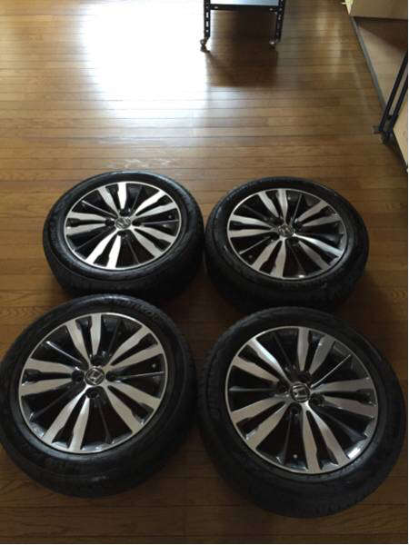 ホンダ フィット RS純正 アルミタイヤセット バリ山 フリード等