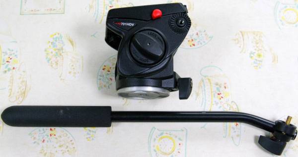 Manfrotto 701HDVヘッド 　程度上　送料無料