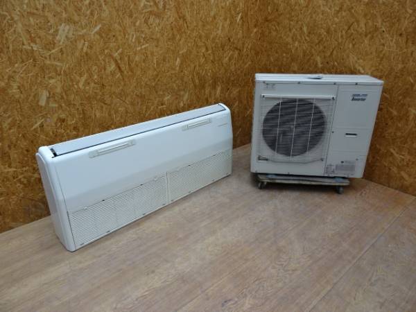 超美品◇三菱/天吊りエアコン◇FDEVXP1403G/5馬力◇業務用②(業務用 