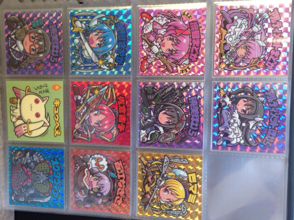まどか マギカ ビックリマン風 シール 色つき背景 13種 魔法少女まどか マギカ 売買されたオークション情報 Yahooの商品情報をアーカイブ公開 オークファン Aucfan Com