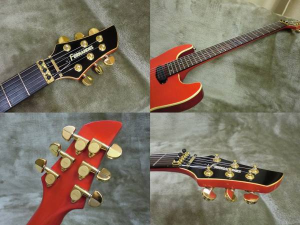 FERNANDES FRE-85 シースルーレッド 24フレット(フェルナンデス)｜売買